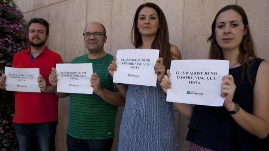 Compromís y el Partido de Elche lamentan que hoy abran algunas superficies