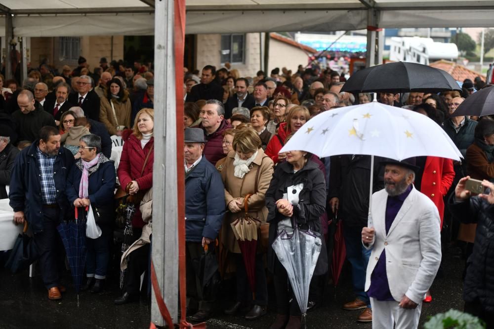 Fiestas gastronómicas en Pontevedra: Mourente se congrega alrededor de una taza de su caldo