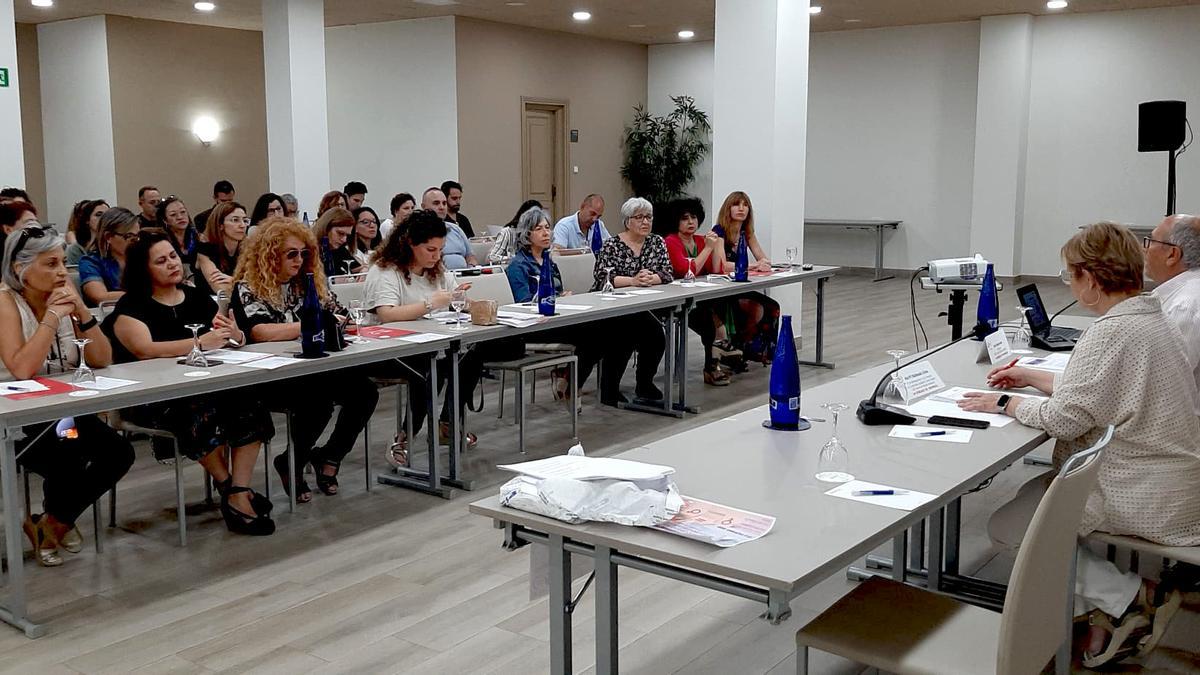 Un momento del curso de UGT sobre planes de igualdad en empresas.