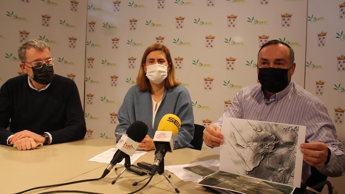 Javier Vacas, Cristina Piernagorda y José Antonio Morena.