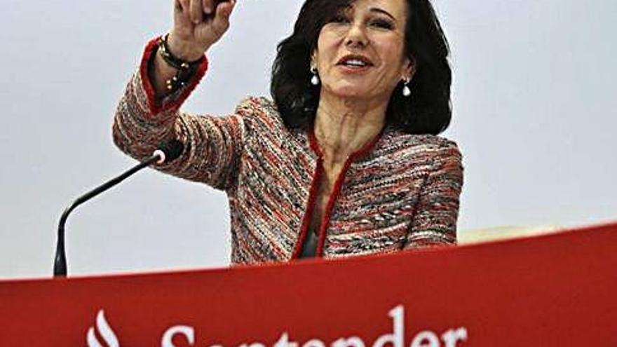 Ana Botín, presidenta del Banc Santander.