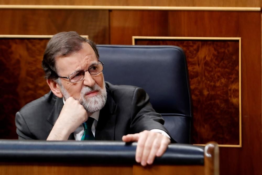 El Congreso celebra la moción de censura a Mariano Rajoy