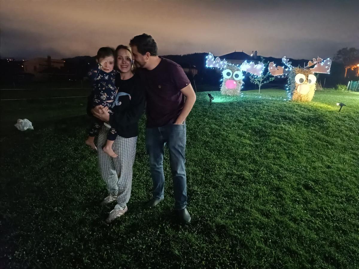 Ables se viste de Navidad: así se ha decorado el pueblo de Llanera