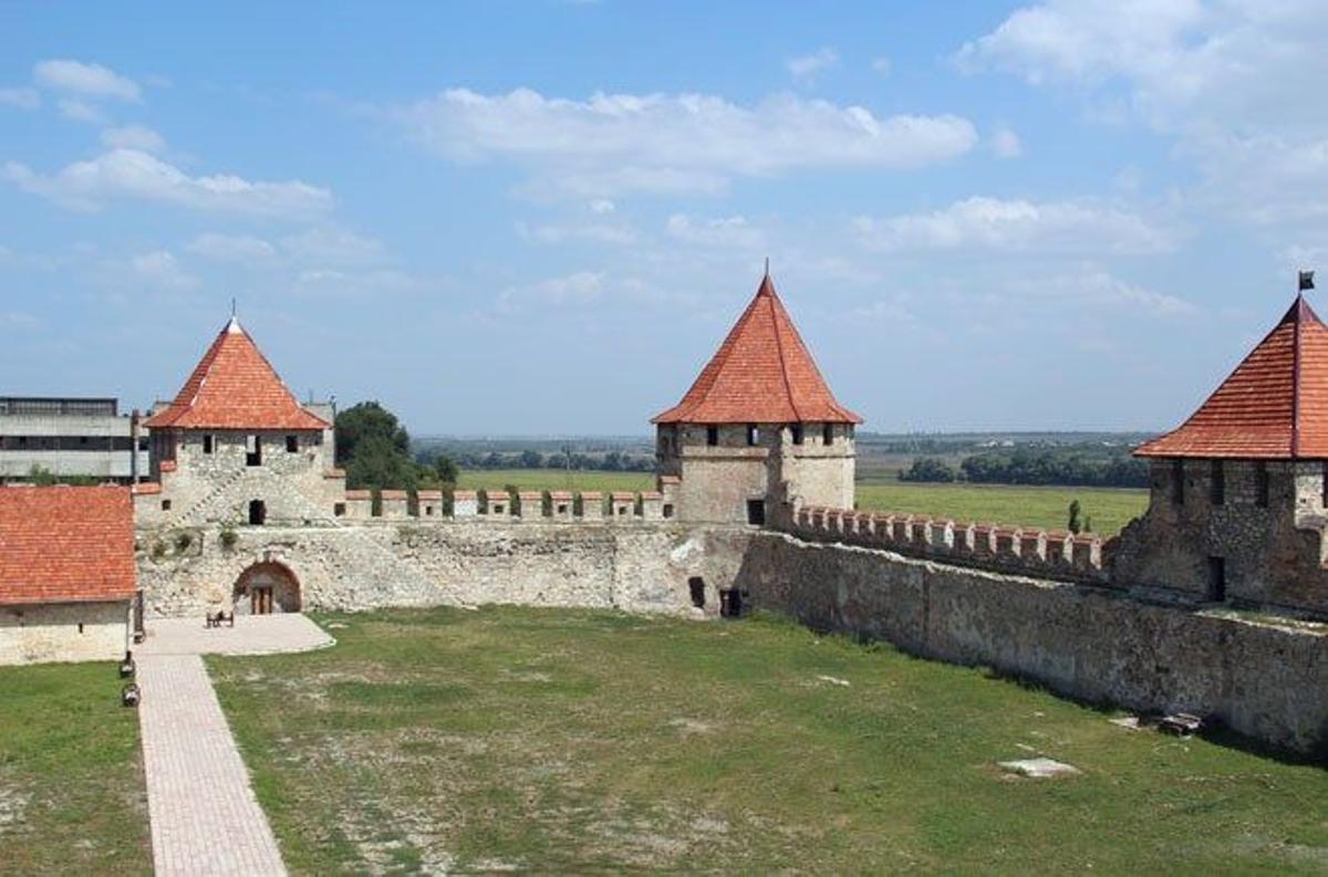 Castillo de Bender en la región de Transnistria.