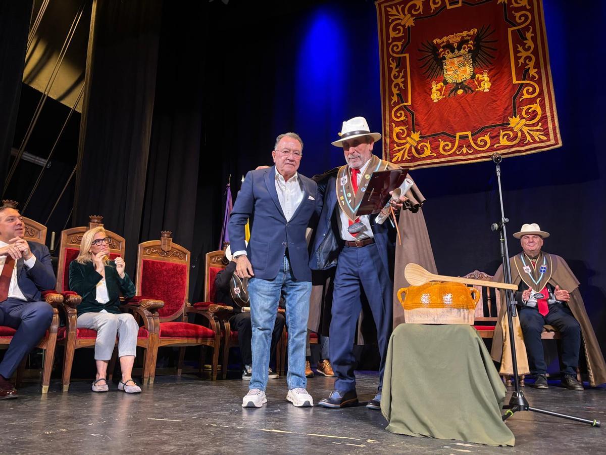 EN IMÁGENES: Pedro Morán y Joaquín Pajarón, protagonistas de les Fabes de Villaviciosa