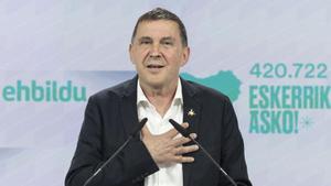 El coordinador general de EH Bildu, Arnaldo Otegi.