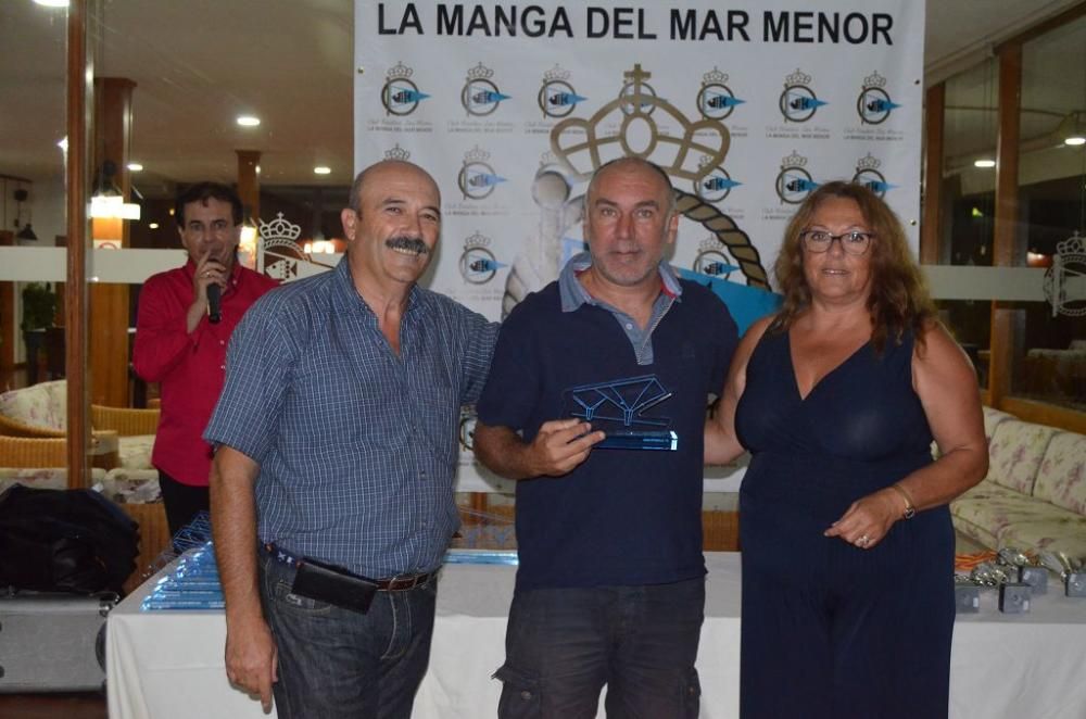 Entrega de premios en el Club Naútico