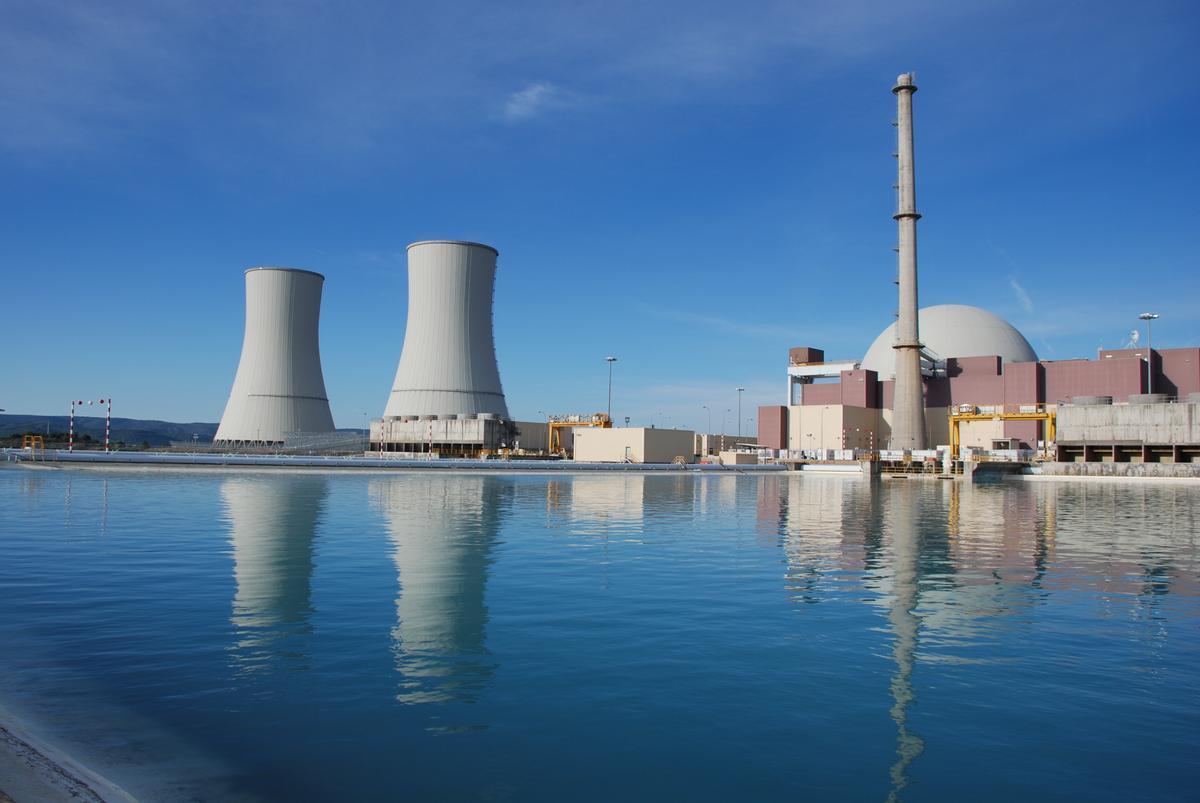 La central nuclear de Trillo, en Guadalajara.