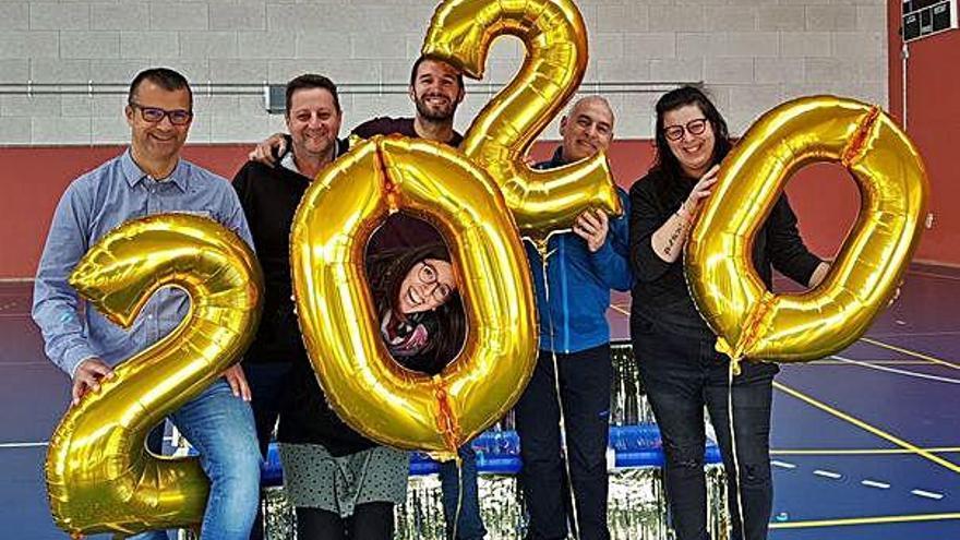 Representants de les entitats esportives i regidors de l&#039;Ajuntament de Berga presentant la celebració