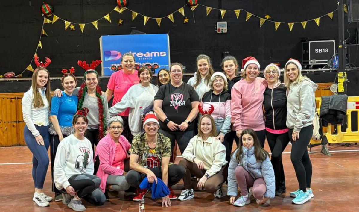 Baile y muchas risas durante las Navidades.