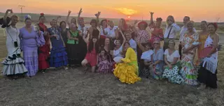 Gran animación en el tardeo flamenco de Fuentes de Ropel