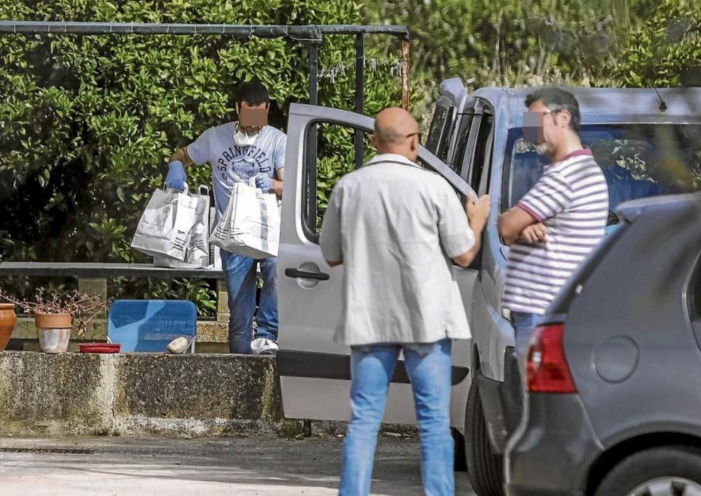 Registran una finca de la familia del sospechoso de asesinar a un hombre en Secelles