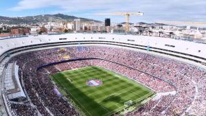 Así lucen las nuevas gradas del Spotify Camp Nou
