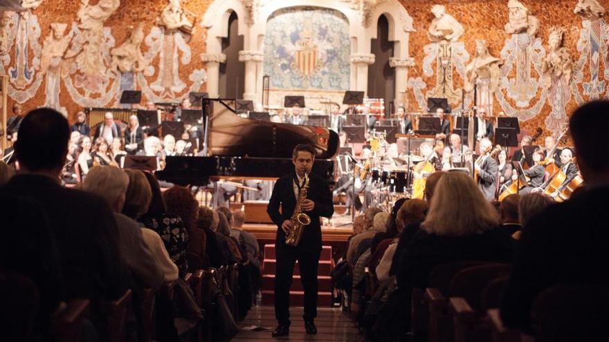 David Salleras, al Palau de la Música Catalana