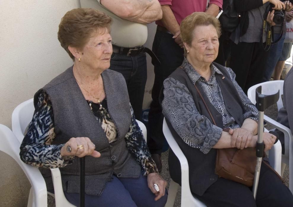 Exhumación fusilados de la guerra civil en el cementerio de Ontinyent