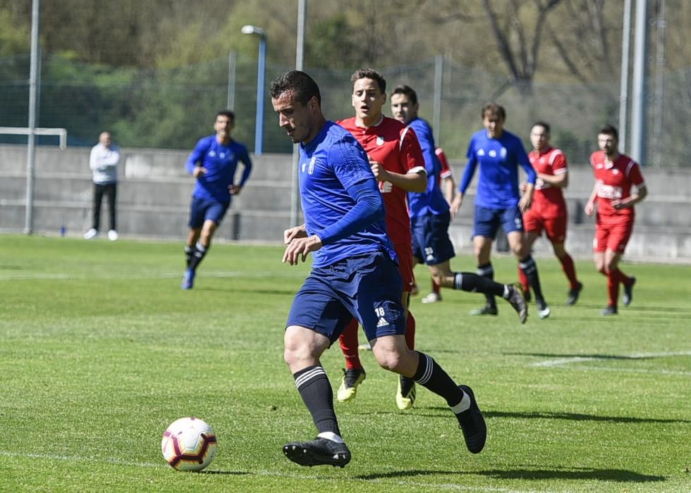 Partidillo del Real Oviedo ante el Praviano