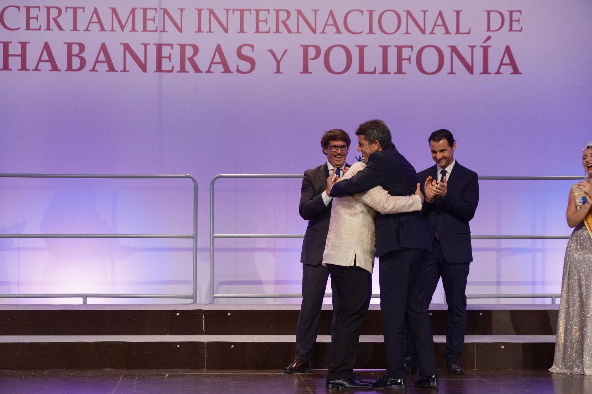 Velada de exhibición de las mejores masas corales y entrega de premios del Certamen Internacional de Habaneras y Polifonía de Torrevieja