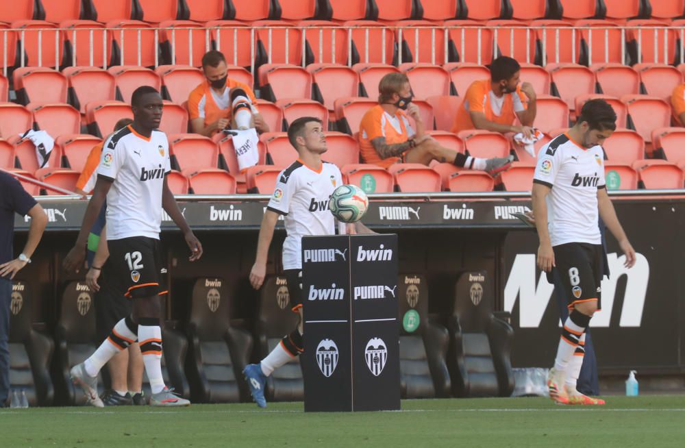 Las imágenes del Valencia CF - Valladolid