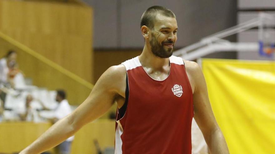 El president del Bàsquet Girona, Marc Gasol