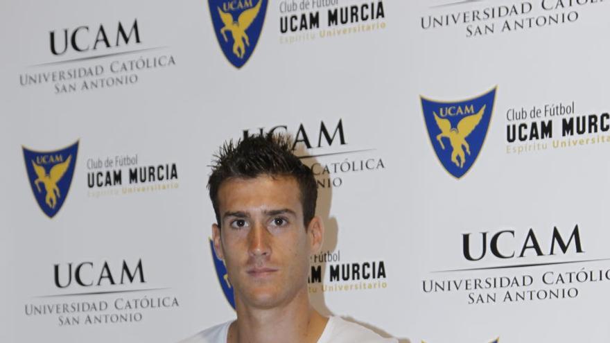 Fernando Marínez en su anterior estapa en el UCAM