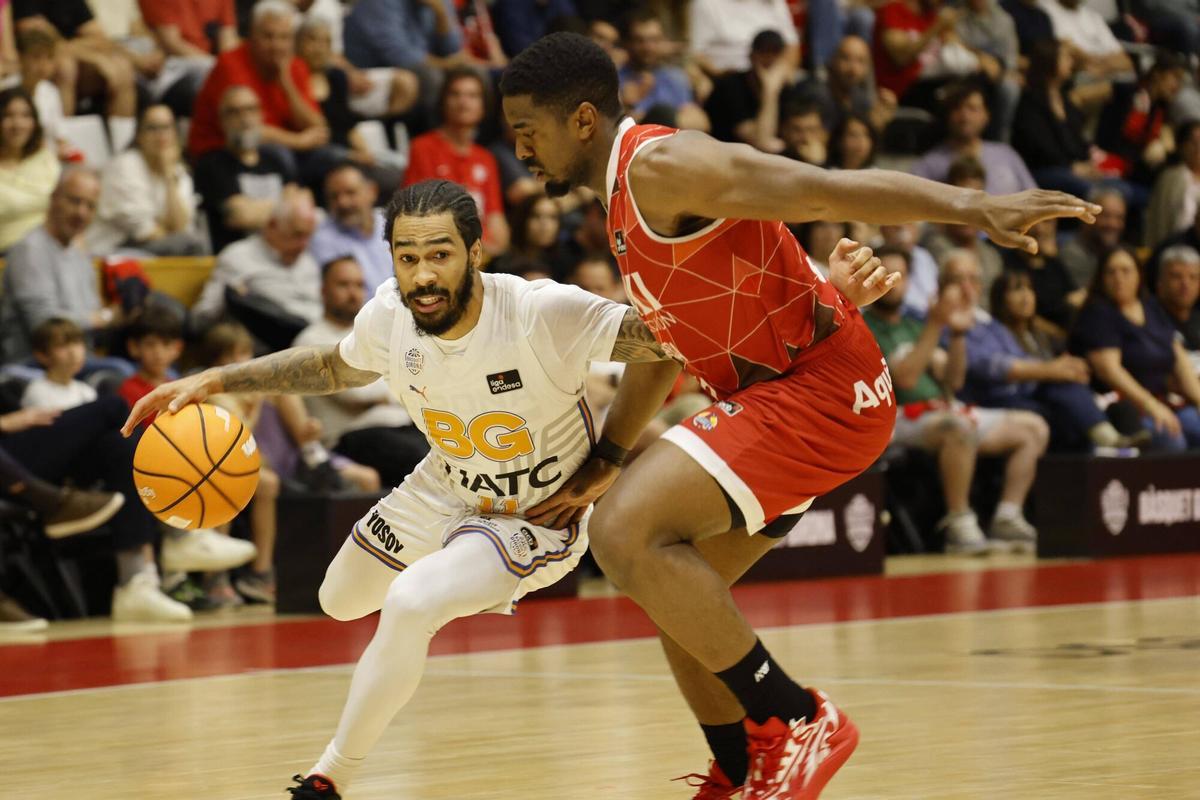 Girona. Pavello de Fontajau. Partit Basquet Girona-Manresa. Lliga ACB. Temporada 2025-2026.