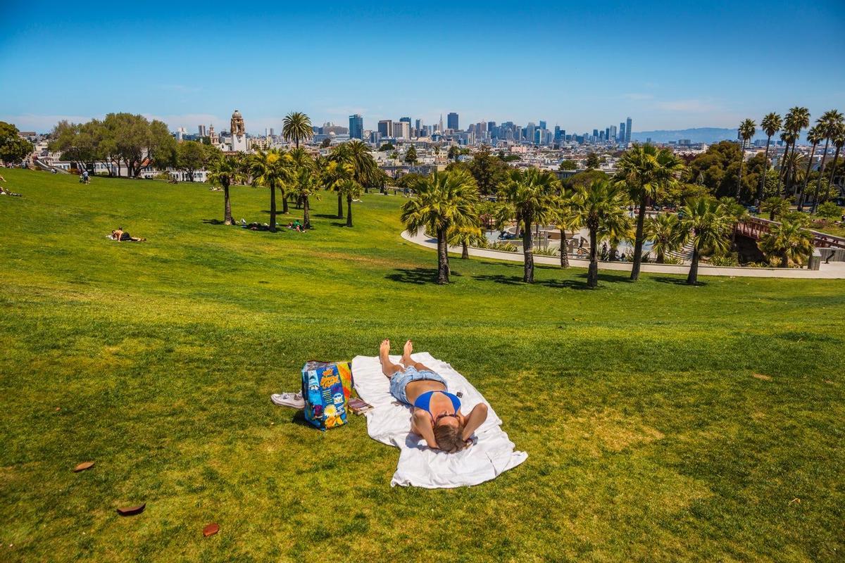 Parque urbano en San Francisco