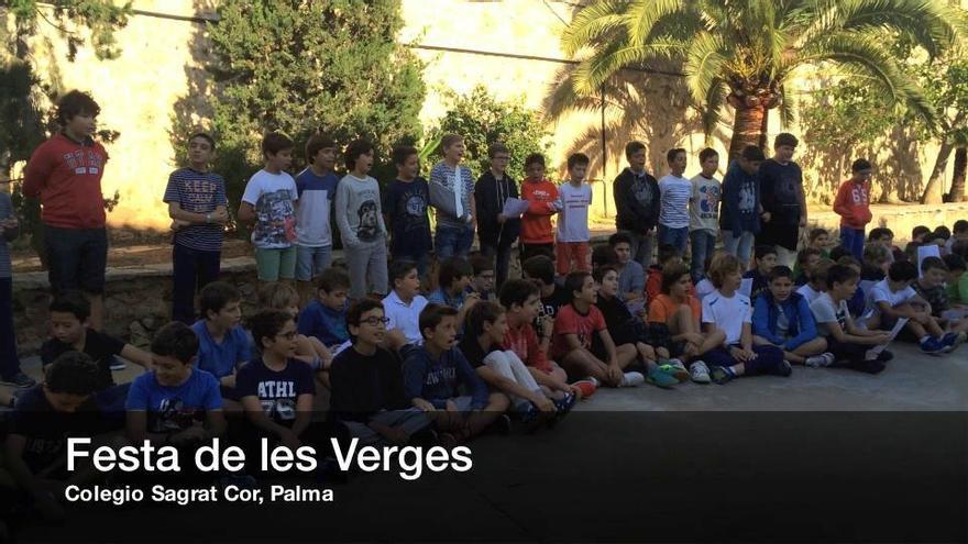 Festa de les Verges en el Colegio Sagrat Cor de Palma