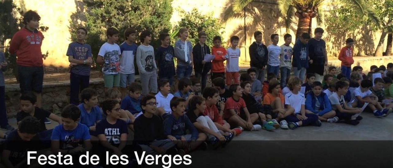 Festa de les Verges en el Colegio Sagrat Cor de Palma