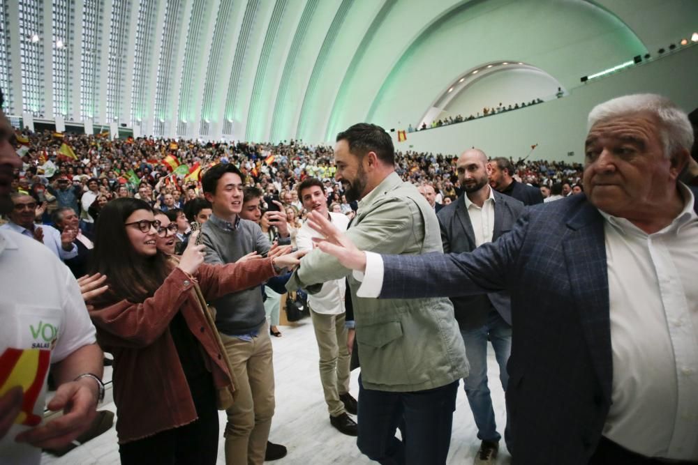 Apertura de campaña de Vox en el Calatrava, en Oviedo