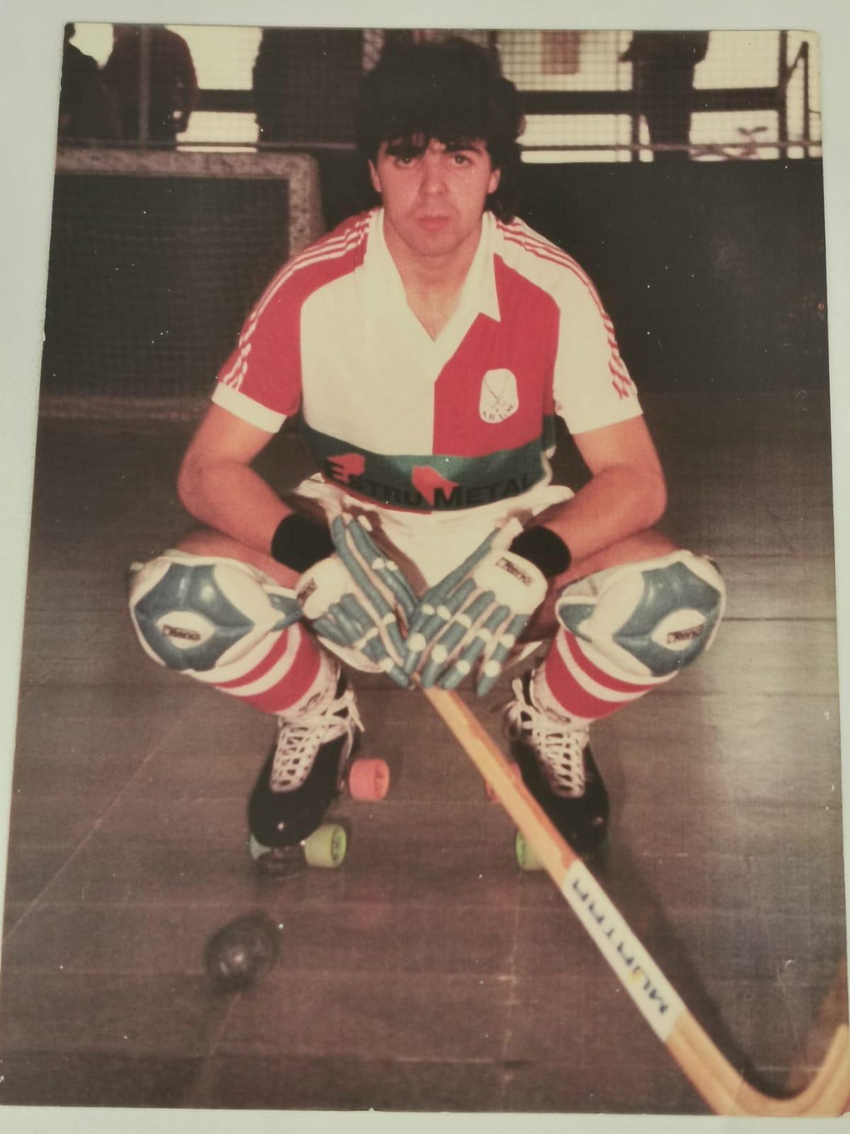 Cid, amb la samarreta del llavors Estrumetal Maçanet, a mitjans dels noranta