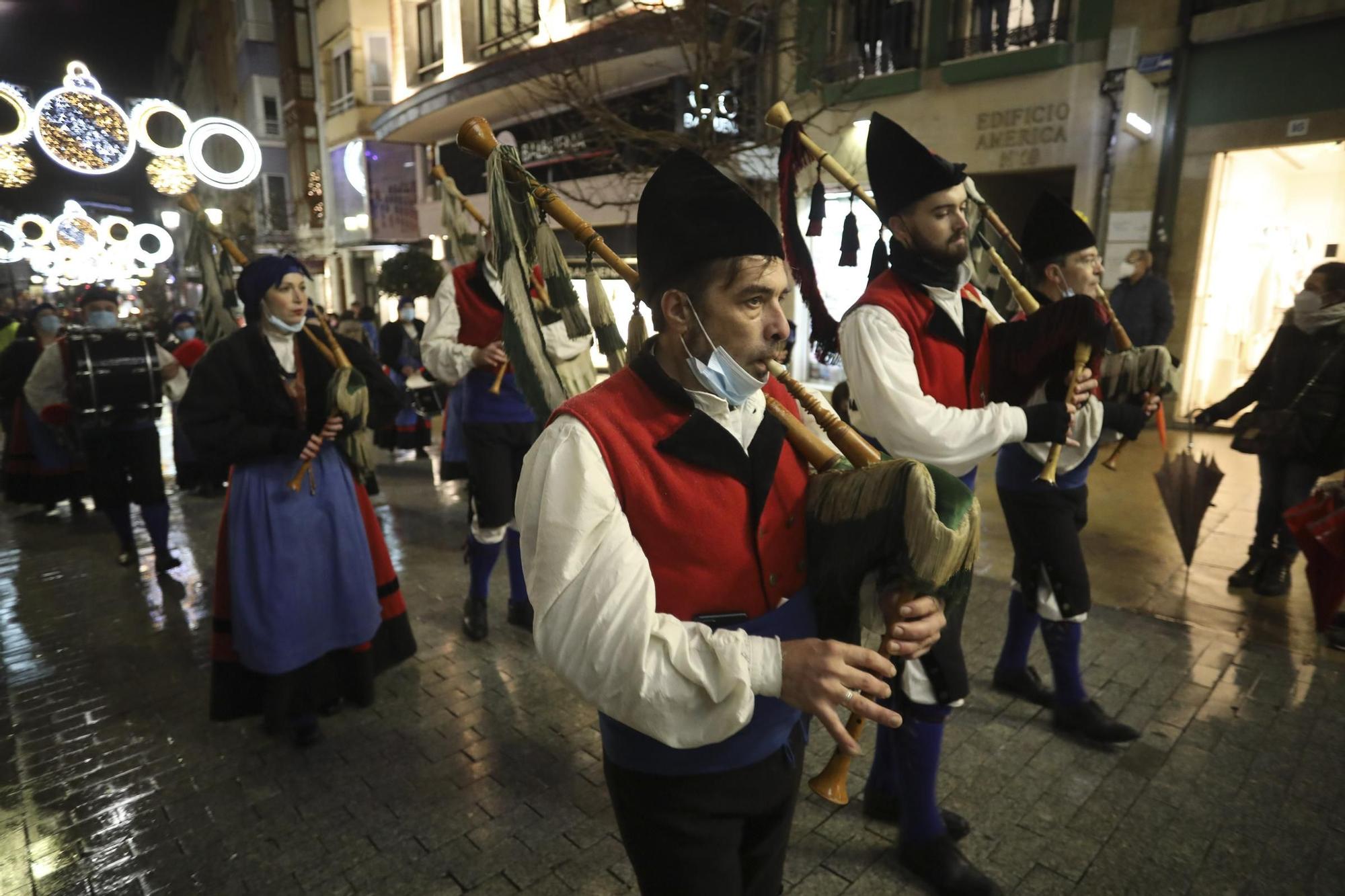 Cabalgata de Reyes Magos en Avilés