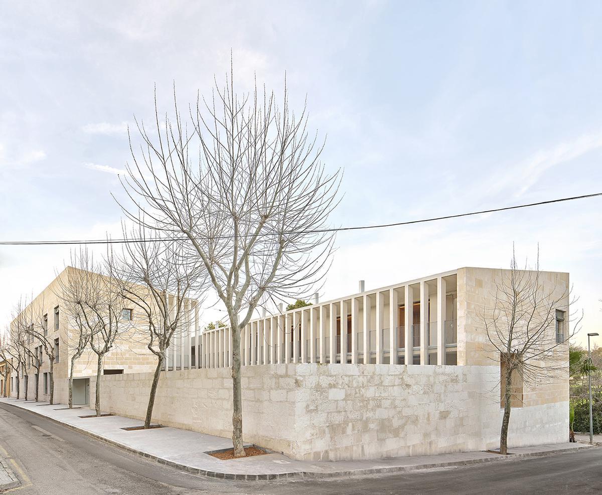 Exterior de las VPO en Son Servera.