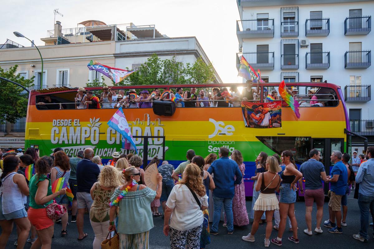 Las mejores imágenes del Orgullo de Sevilla