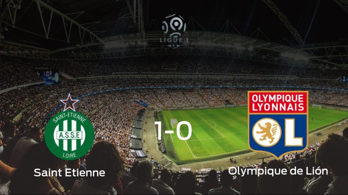 Los tres puntos se quedan en casa tras el triunfo del AS Saint Etienne frente al Olympique Lyon (1-0)