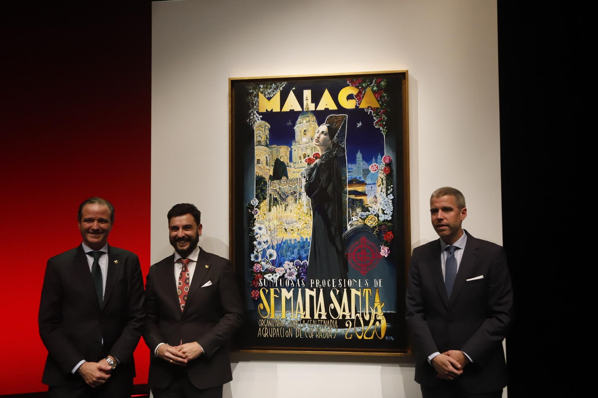 Presentación del cartel de la Semana Santa de Málaga de 2023