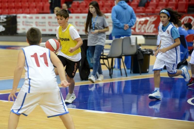 DÍA DEL MINIBASKET. Partidos de las 11:15 horas