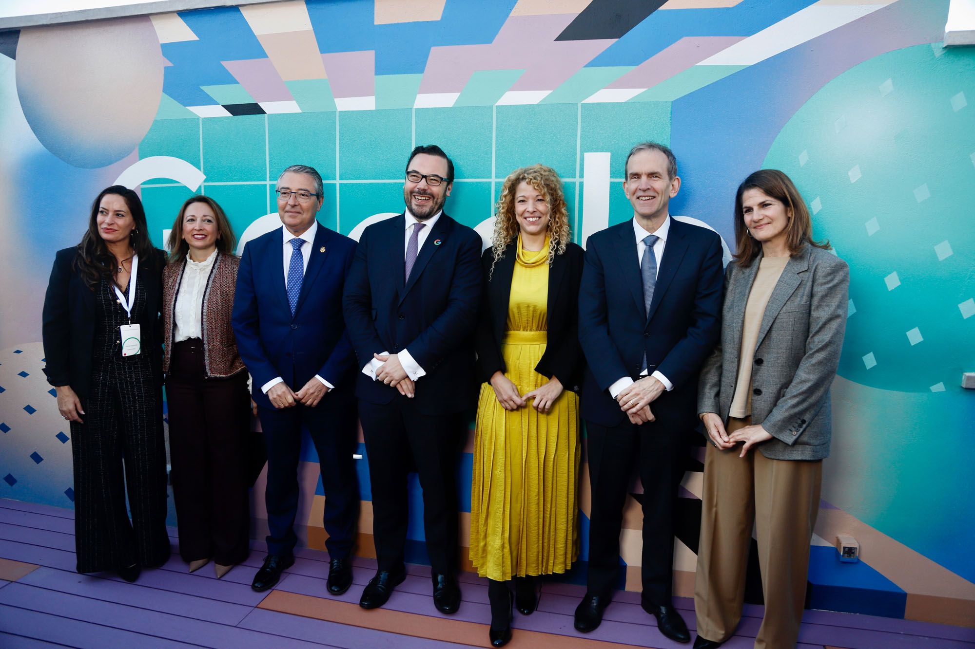 La inauguración del Centro de Ciberseguridad de Google en Málaga, en imágenes