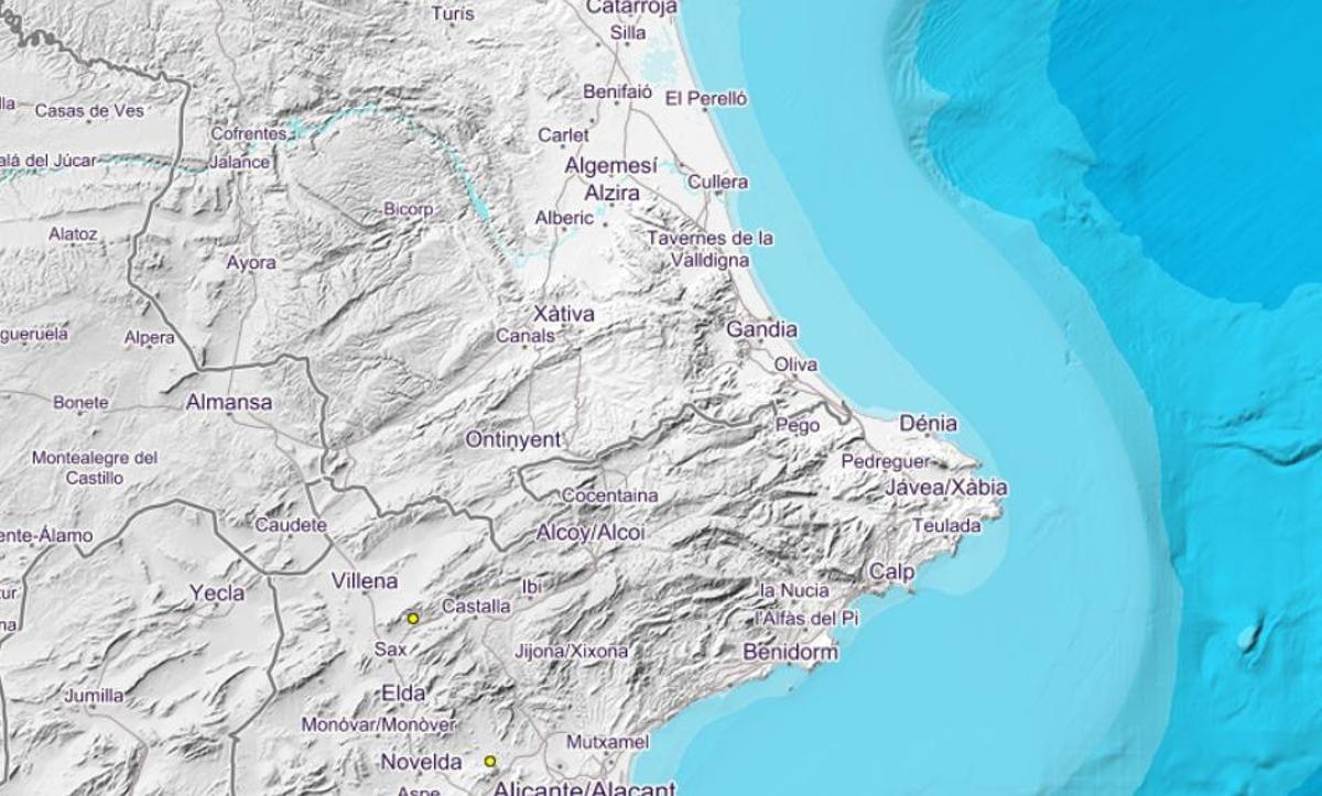 El seísmo se ha producido a las 7:11 horas al Suroeste del término municipal biarense