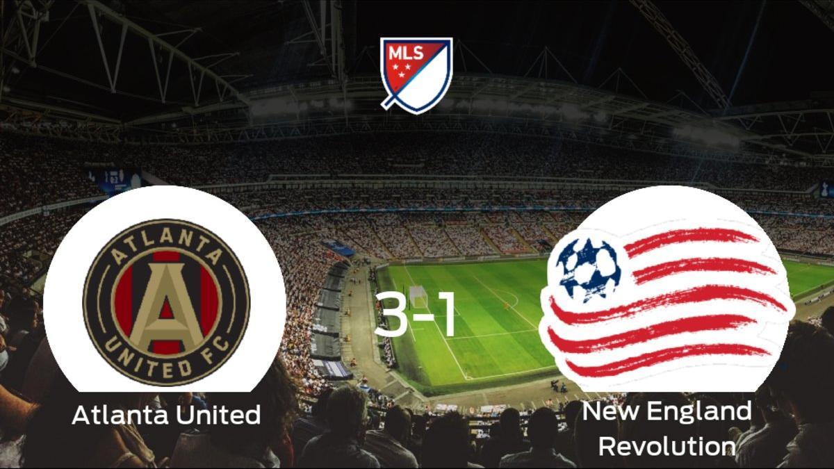 El Atlanta United se hace fuerte en casa y vence al New England Revolution