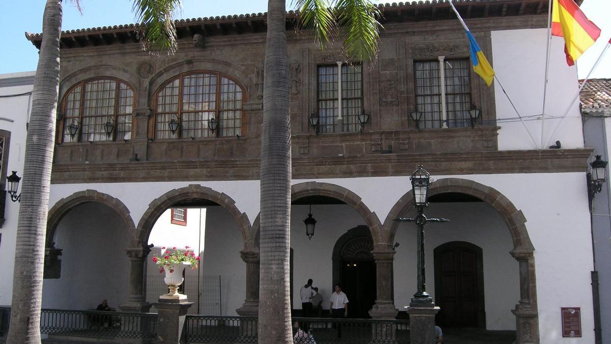 Fachada del Ayuntamiento de Santa Cruz de La Palma