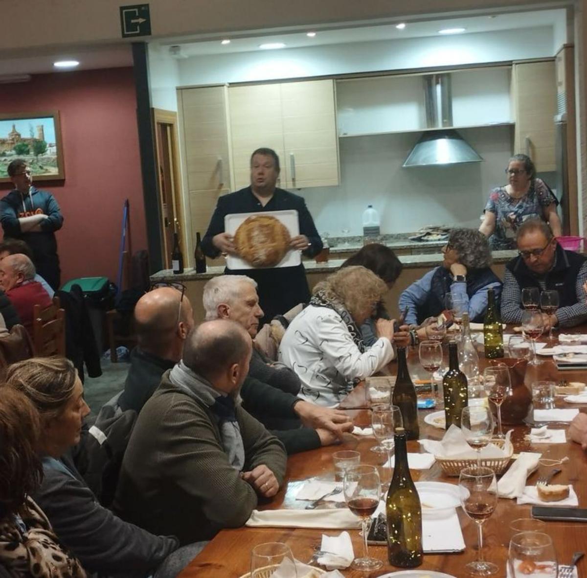 El panadero Luis Ángel llevó a cabo una cata muy especial.