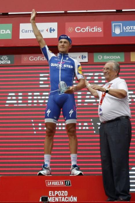 La Vuelta a España a su llegada a Alhama de Murcia