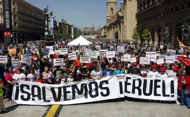 Manifestación: 'Salvemos Teruel'