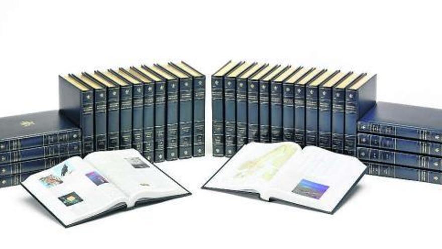 Los treinta y dos tomos de la Enciclopedia Británica en papel, una imagen que ya no se repetirá.