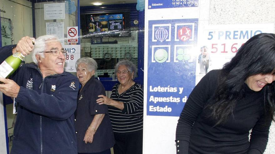 La administración de lotería número 2 de El Campello, en una imagen de 2018 cuando vendió un quinto premio de la Lotería de Navidad