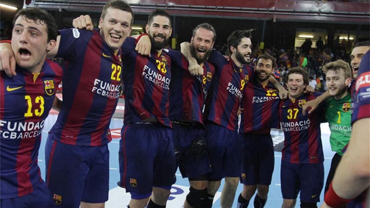 El Barça celebrará hoy con la afición un nuevo título de Liga Asobal
