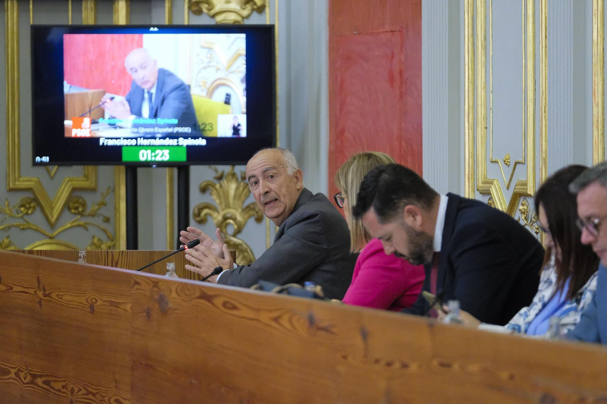 Pleno en el Ayuntamiento de Las Palmas de Gran Canaria (24/05/24)