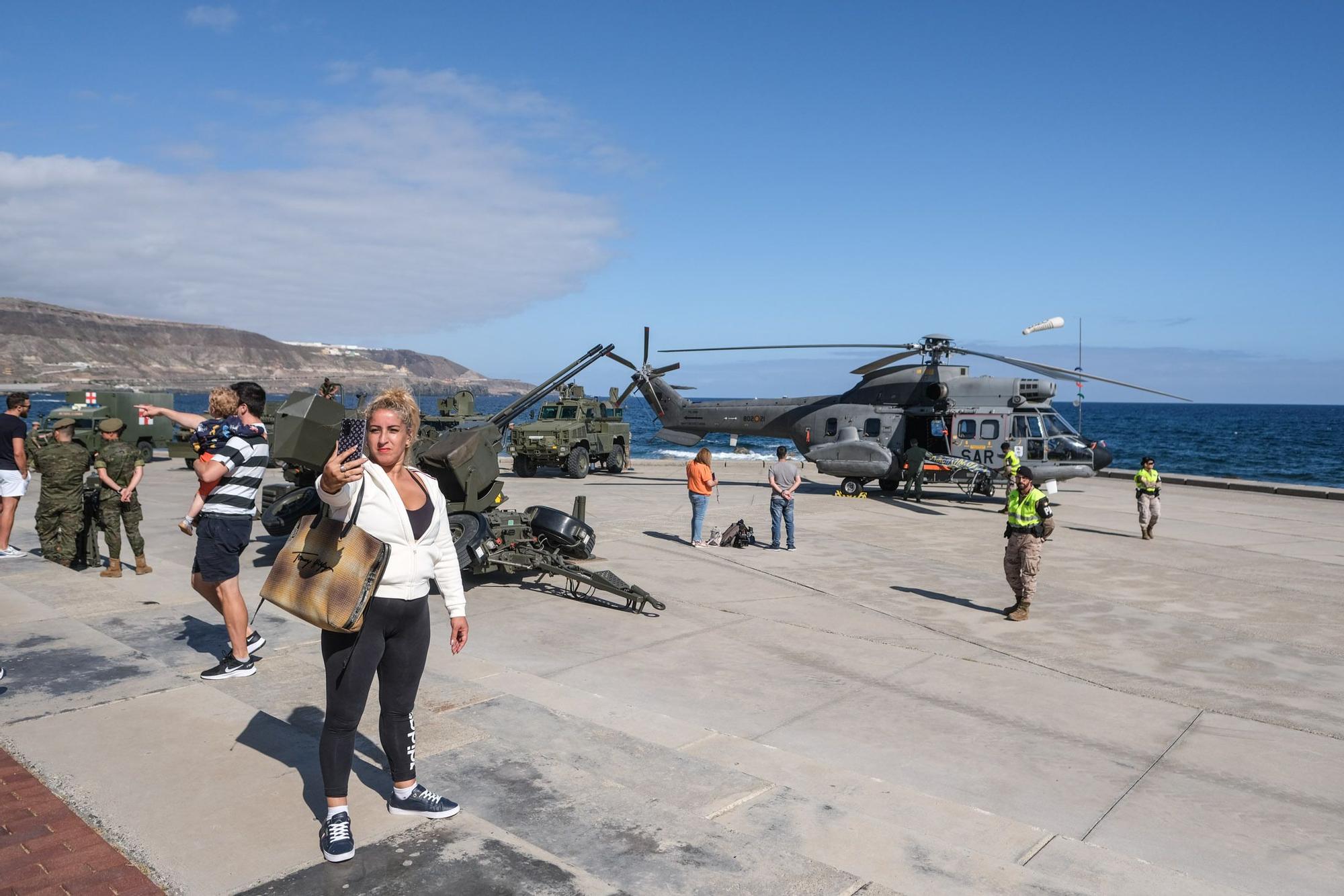 Celebración del Día de las Fuerzas Armadas en Las Palmas de Gran Canaria