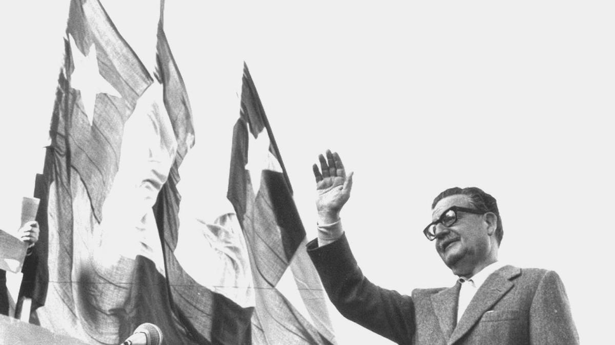 Allende, en un fotograma del documental de Patricio Guzmán 'Salvador Allende'.