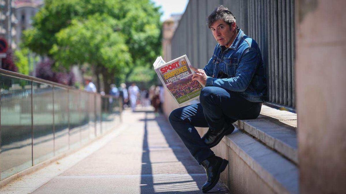 Manel Fuentes, periodista y comunicador, atiende a SPORT para hablar del Barça